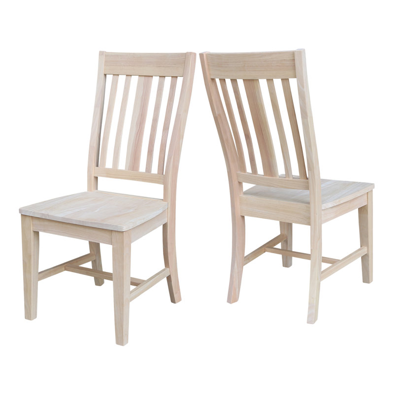 Chaise en bois massif Benson