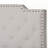 Hipster Full Size Beige Fabric Upholstered Button Tufted Panel Bed, 51.63'' H X 57.74'' W X 82.79'' L-376128891-376128889