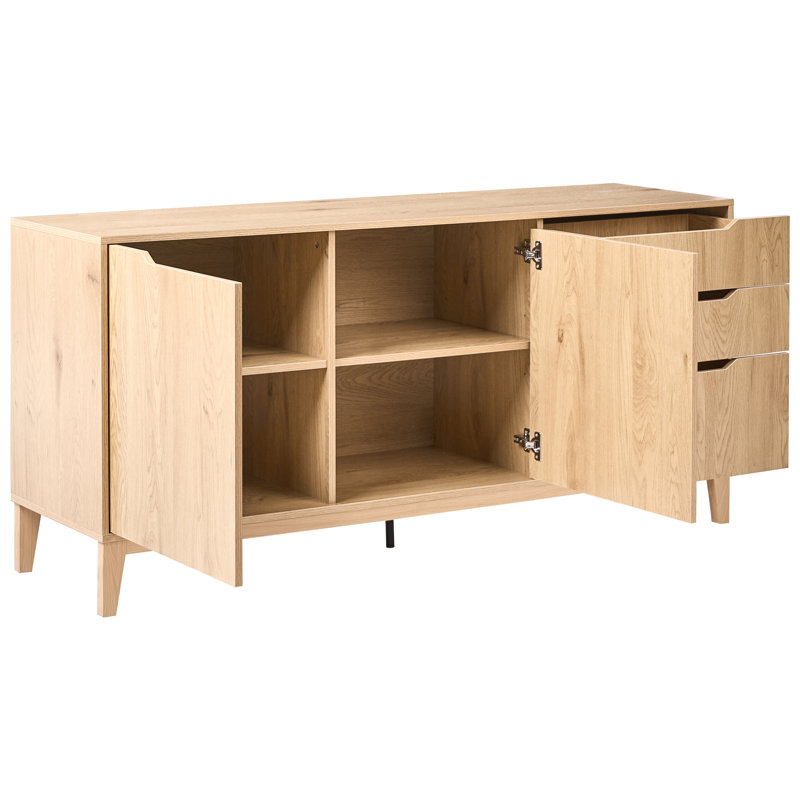 2 Door Sideboard MONCTON Light Brown