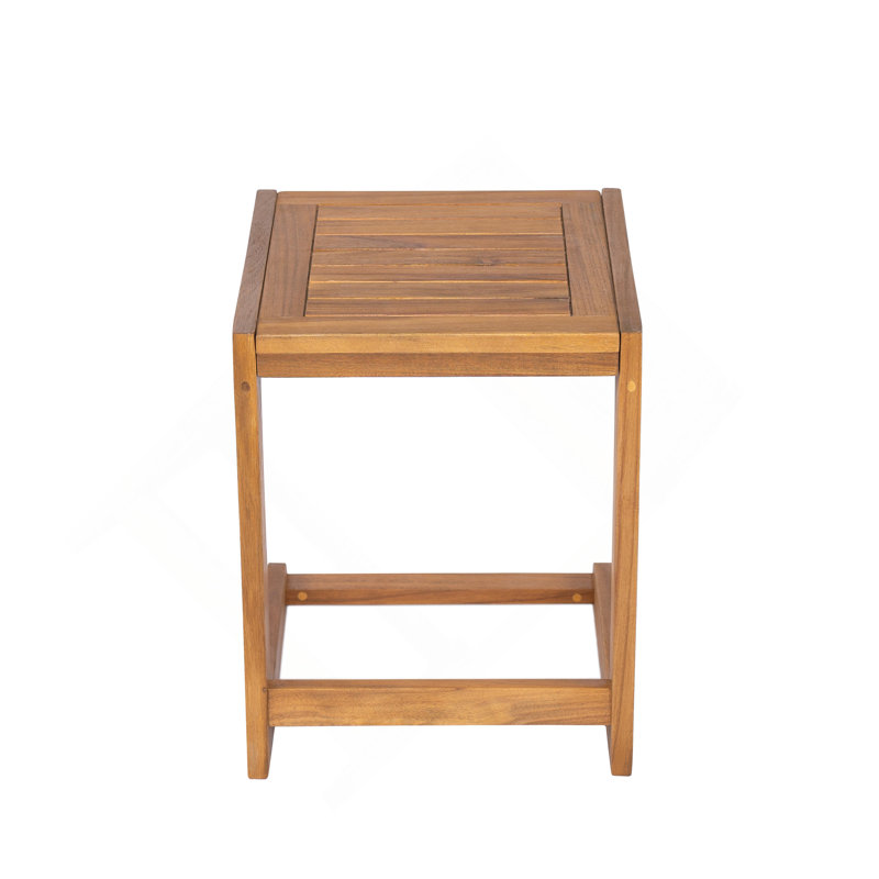 Ashwell  Acacia Wood Side Table