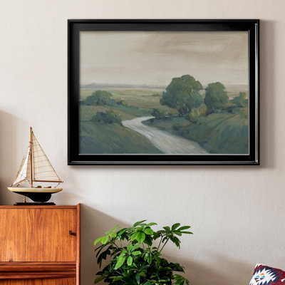 «Run Creek II», reproduction encadrée de qualité supérieure - prête à être accrochée