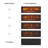 23 Inch Electric Fireplace Insert, Ultra Thin Heater With Log Set & Realistic Flame, Remote Control With Timer, Overheating Protection-1083630277