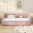 Twin Wood Upholstered daybed with Twin Trundle-337246207