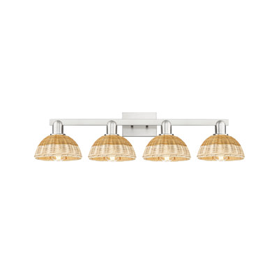 Éclairage pour meuble-lavabo de salle de bain 2 lumières Natural Ballston Dome