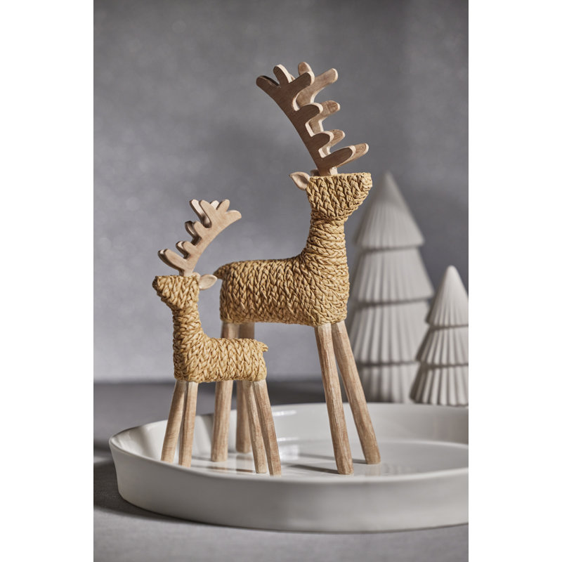 Figurine de cerf debout 14 po Lettice