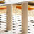 Sintered stone solid wood simple dining table set-109518129