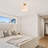 2-Light Fabric Semi-Flush Mount