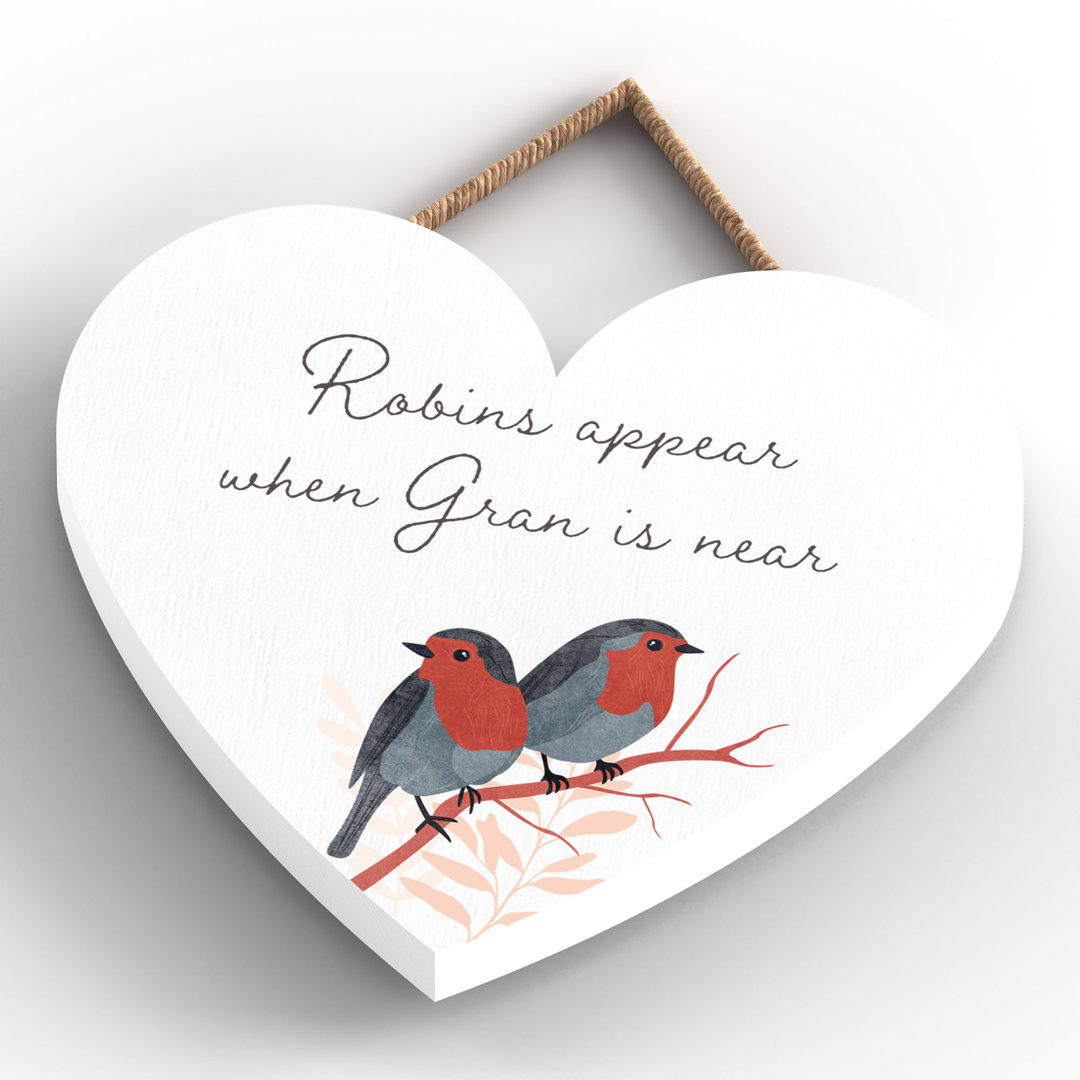 GRAN ROBINS LOVED ONES NEAR HEART ROPE PLA - Image 2