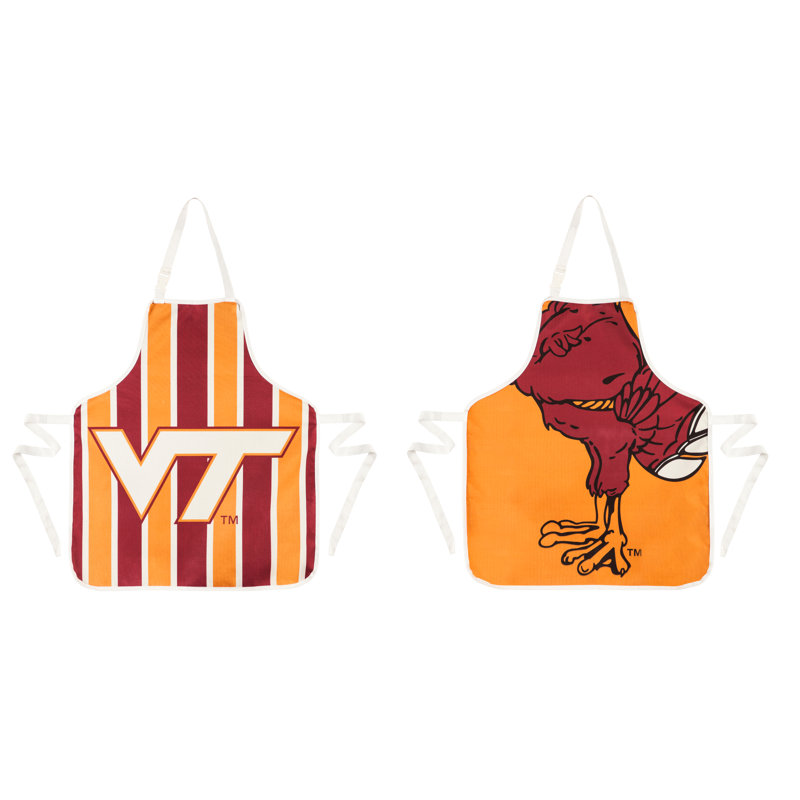 No Pattern Bib Apron, Virginia Tech