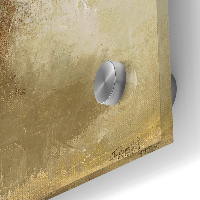 Art mural en verre épique «Earthy Mood» par Design Fabrikken, H 24 po x l 24 po