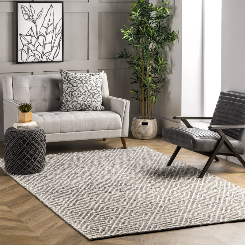 Kalagher Geometric Indoor Rug, Rectangle 8' x 10'