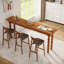 Console en bois massif 70,9 po Donney