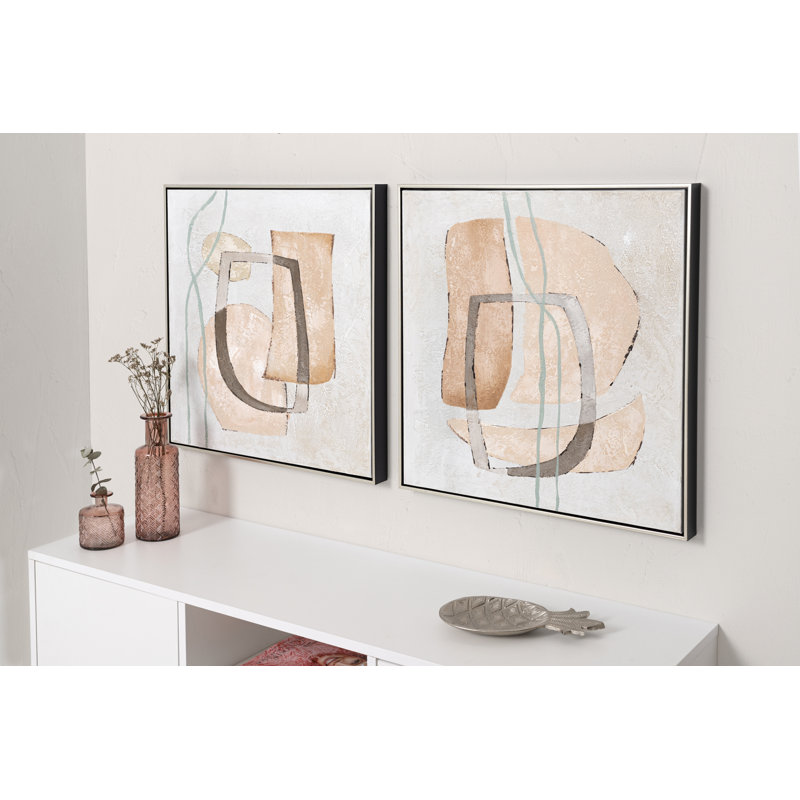 2 Piece Painting on Canvas