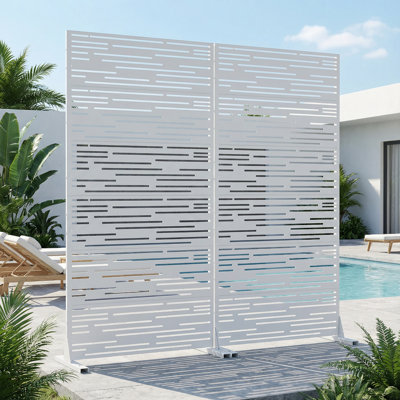 Metal Privacy Screen Panel Pattern