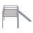 Fun Loft Bed with Slide, Ladder, and Full Safety Guardrails-1702704357