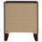 2-drawer Nightstand Bedside Table Walnut