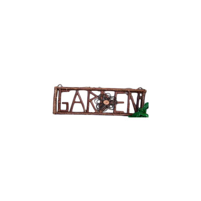 Sharmilla Wood Abstract Garden Sign