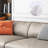 Khaki Genuine Leather Modular Sofa cushion couch-503946006