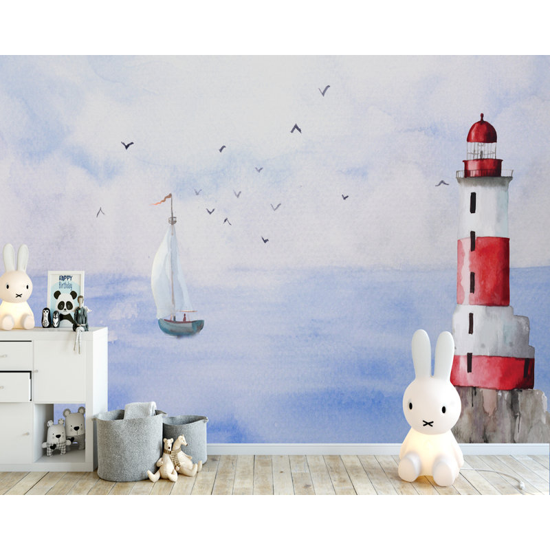 Papier peint Sea Sea, L 75 po x l 112 po