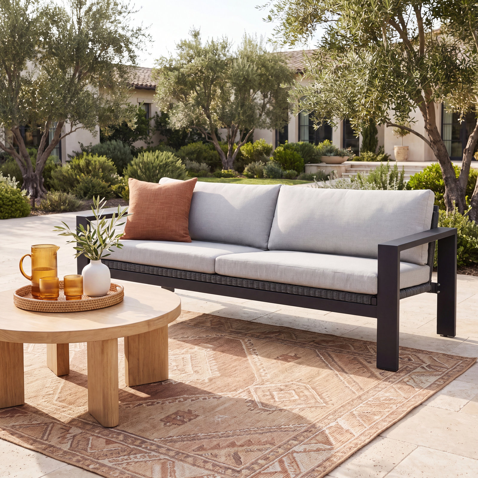 Caputo 85" Patio Sofa
