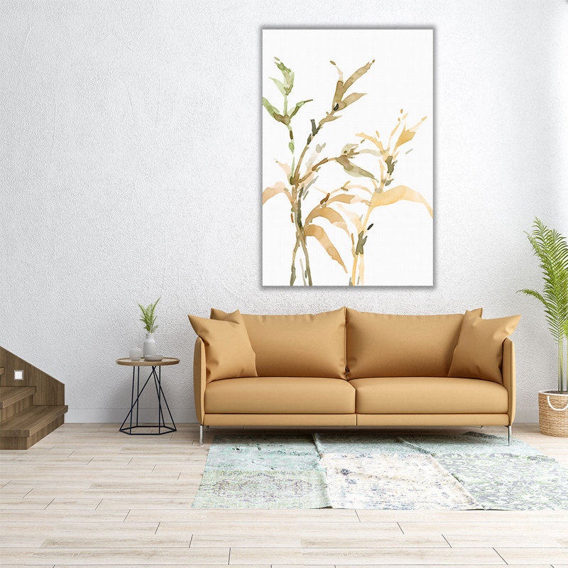 Tiges II - reproduction d'art sur toile, H 36 po x l 24 po