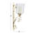 Akihito Metal Single Candle Indoor Outdoor Wall Sconce-1407405748