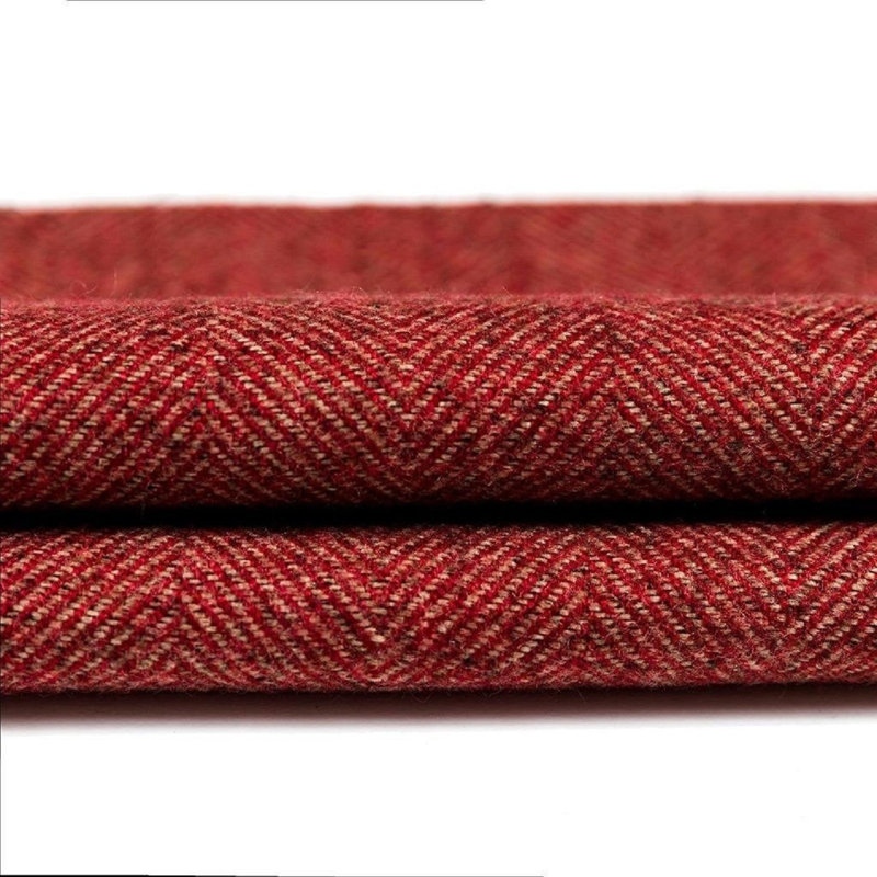 Herringbone Weighted Throw Blanket, 51.18" x 78.74", Red