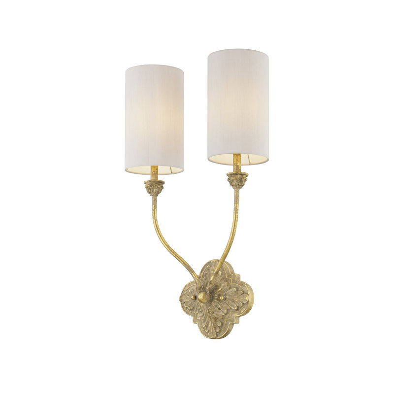 Devin 2-Light Plug-in Candle Wall Light