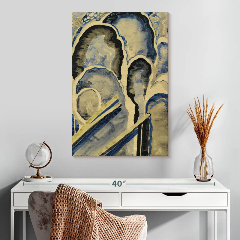 Avery Blue No. 1, 30" H x 20" W