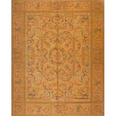 Savonnerie One-of-a-Kind 12' X 15' Hand Knotted Area Rug