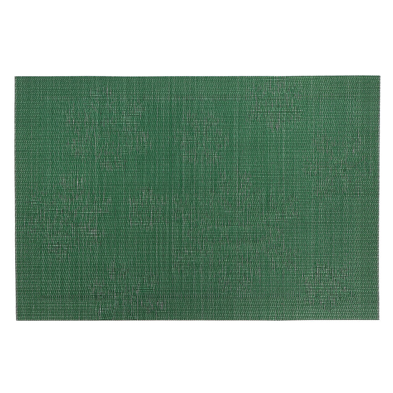Napperon en vinyle 18 "Snowflakes, Vert