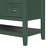 Rigden 36''Bathroom Vanity with Ceramic Top, One Cabinet and Three Drawers-652995242