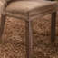 Chaise de salle à manger en velours, 2, kaki Sw2001kk - structure en bois massif, dossier haut, élégants rivets décoratifs à haut dossier, pieds