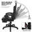 Gaming Desk and Computer Chair Set Home Office-1769464210
