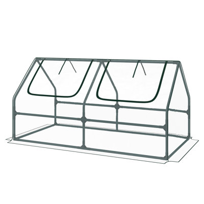 Aoodor Outdoor Mini Greenhouse