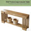 Table de canapé, console, table d'appoint
