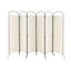 331cm W x 188cm H 6 - Panel Metal Folding Room Divider
