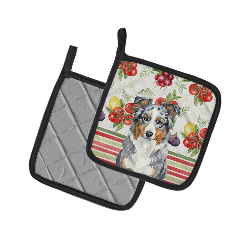 Paire de supports à casseroles Blue Merle