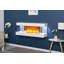 Sureflame Adam 112cm W White Electric Fireplace with 6824 BTU