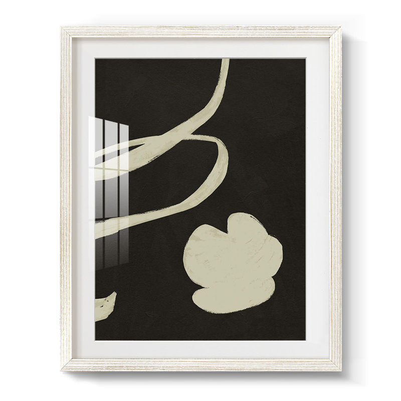 Printemps neutre I - impression encadrée, H 28,5 po x l 20,5 po, Blanc