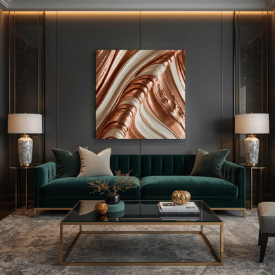 Art mural sur toile DiagonalStripes
