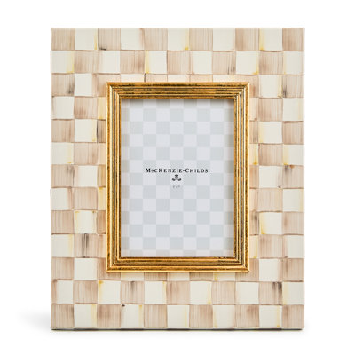 Mocha Check Frame
