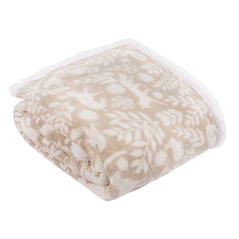 Skandi Woodland Throw Blanket