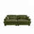 93.7" Velvet Upholstered Sofa-1713717429