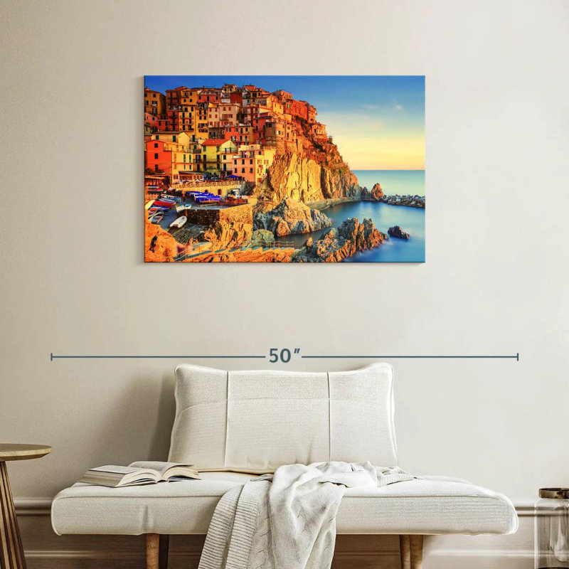 Gillard Manarola Village Cliff, H 24 po x l 36 po