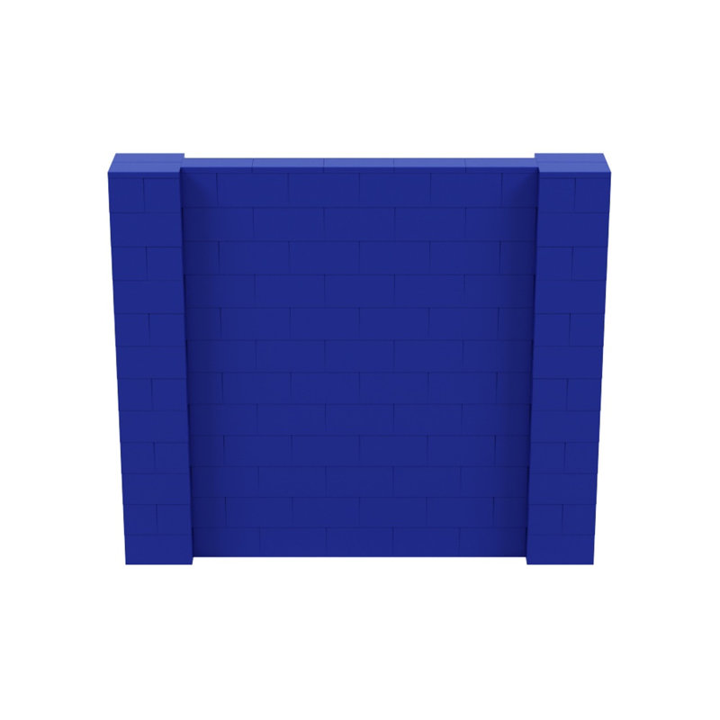 Cloison 1 panneau autoportante, Bleu, H 72 po x l 84 po x P 12 po