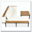 Ensemble de mobilier de patio avec coussins amovibles et table basse-1562335992