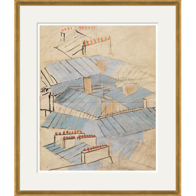Rooftops (Var. 2) Print by Paule Marrot