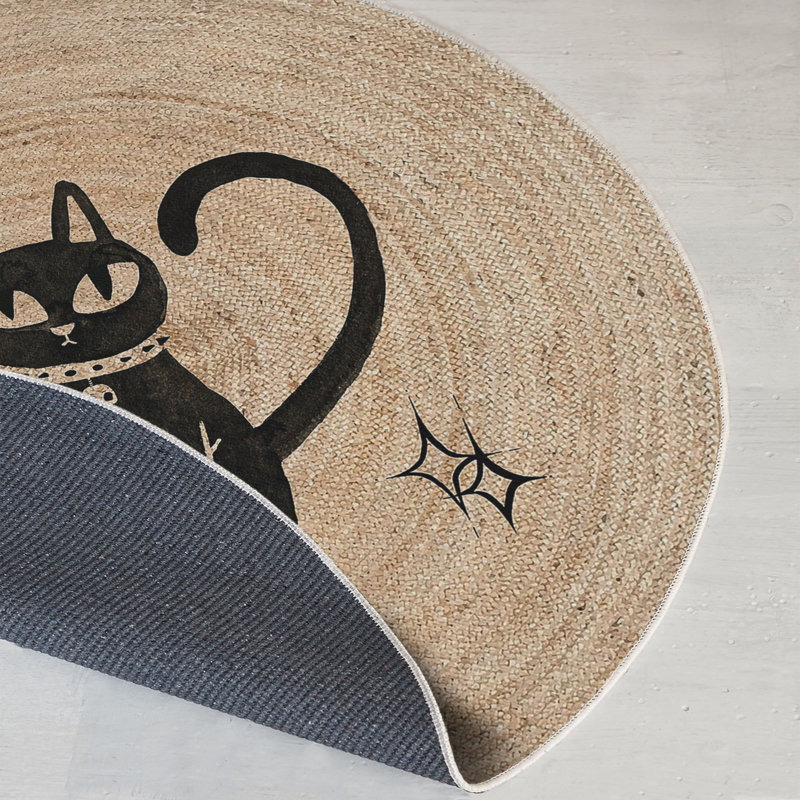 Round Judith Area Rug, Round 80cm