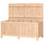 Rosalind Wheeler Damariyon 147cm W 429L Water Resistant Pine Solid Wood Deck Box in Brown